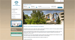 Desktop Screenshot of hoteldumbrava.ro