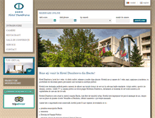 Tablet Screenshot of hoteldumbrava.ro